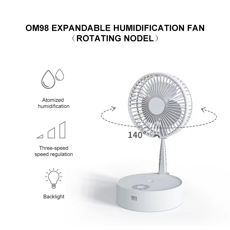 expandable humidification fan