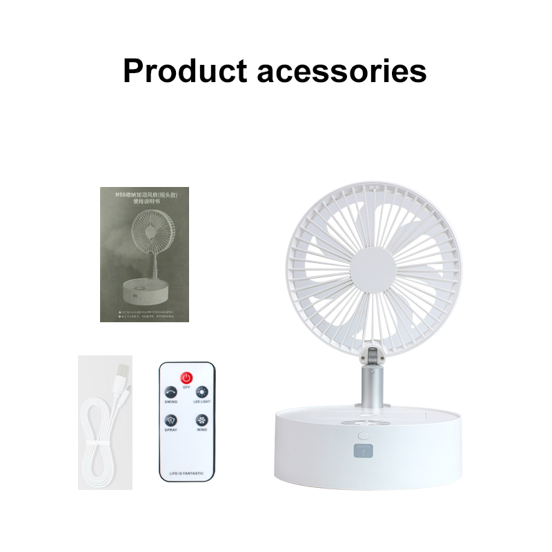 expandable humidification fan