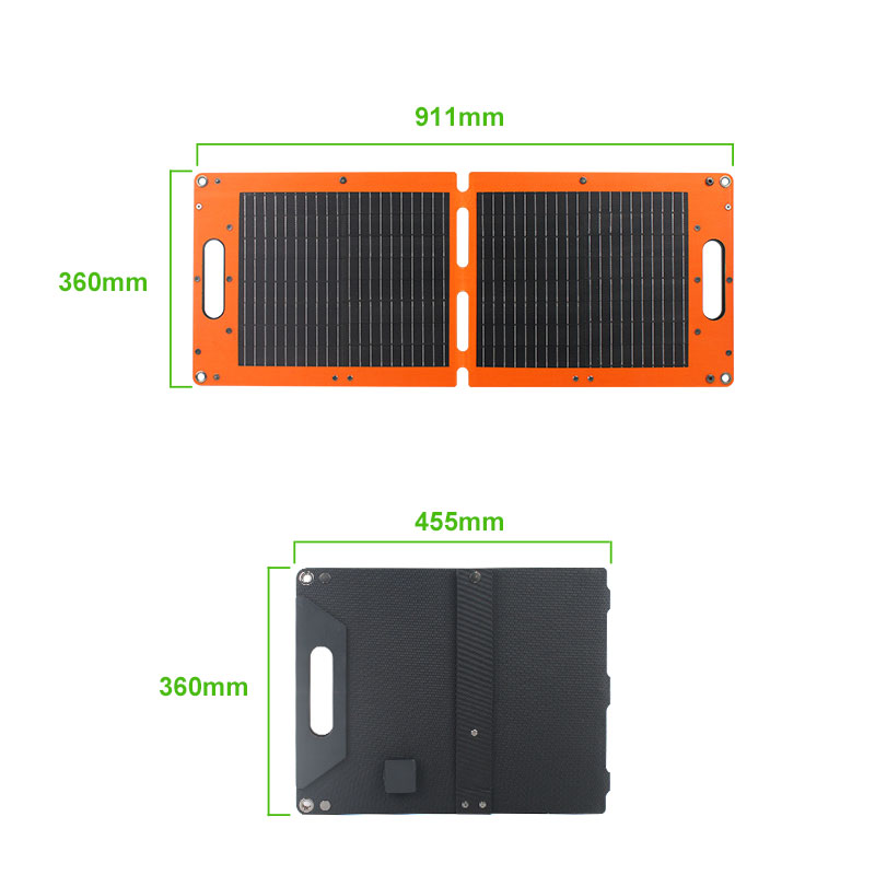 foldable solar panel 40w B