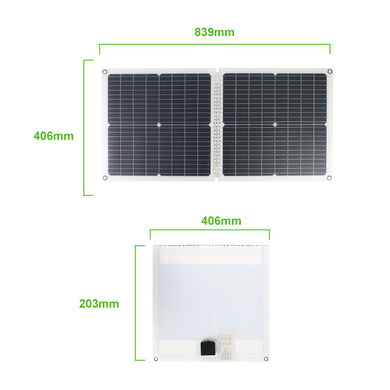 foldable solar panel 60w W