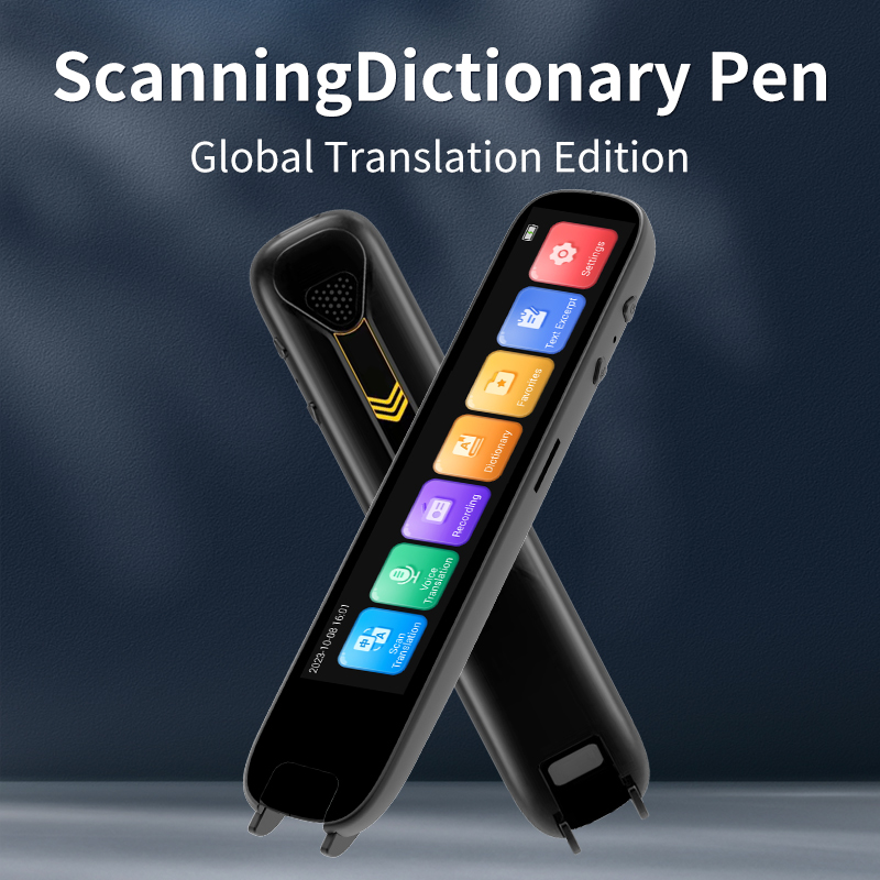 Smart 3.71 inch A28S HD Large Screen Scan Translation Pen Scanning Dictionary Pen For Business Travel Students Leaning Foreign Teaching